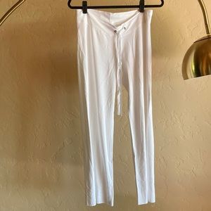 NEW SEATON white cotton, palazzo pants
